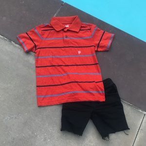 Cute New Burnt orange polo dress casual shirt